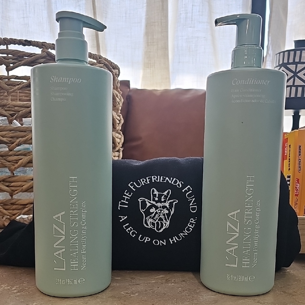 L'ANZA Healing Strength Hair Conditioner - Mint Green